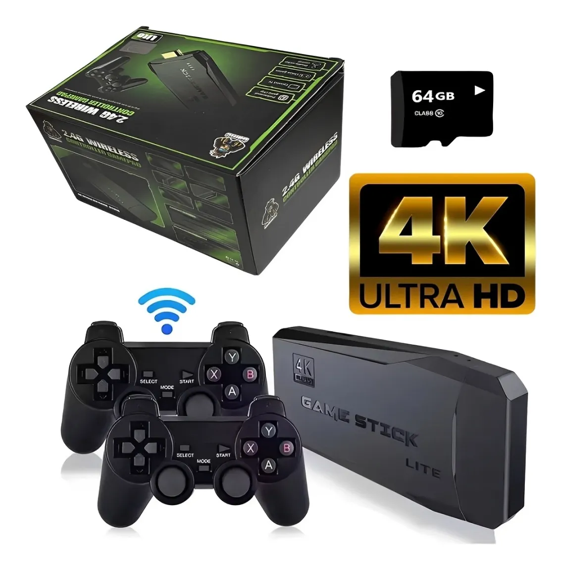 GameStick™ | Consola Retro + 2 Controles de Regalo