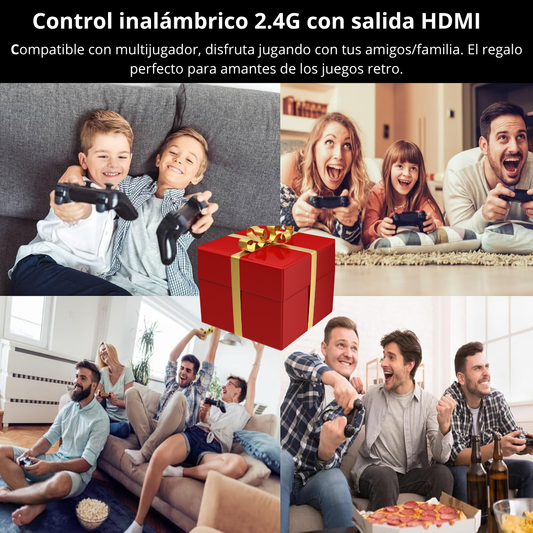 GameStick™ | Consola Retro + 2 Controles de Regalo
