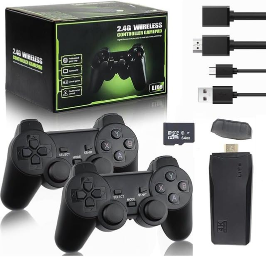 GameStick™ | Consola Retro + 2 Controles de Regalo