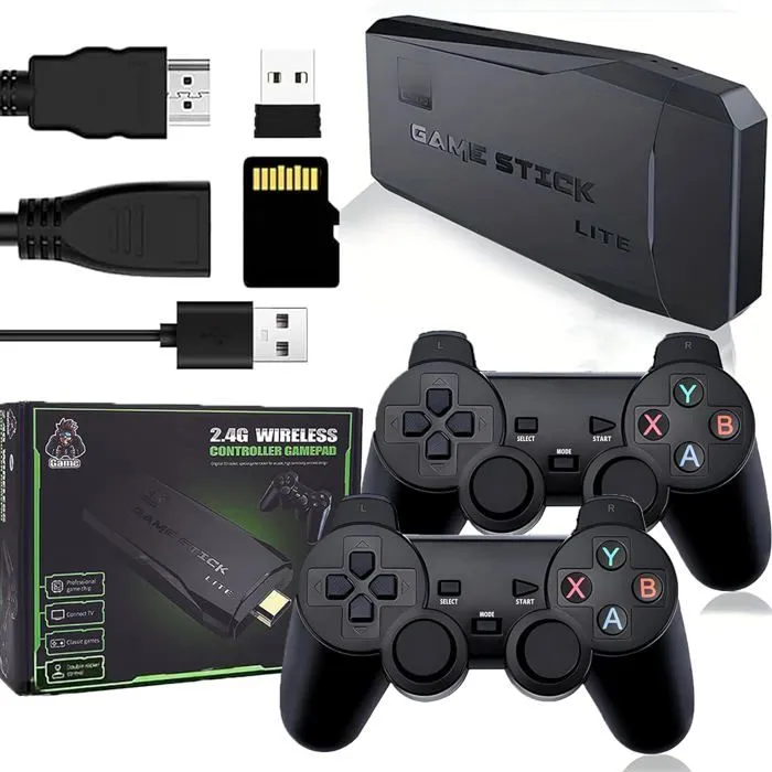 GameStick™ | Consola Retro + 2 Controles de Regalo